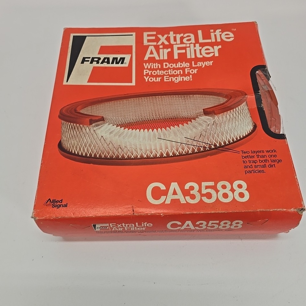 Fram‎ Extra Guard Air Filter 2X Engine Protection Model CA3588 - Picture 2 of 5